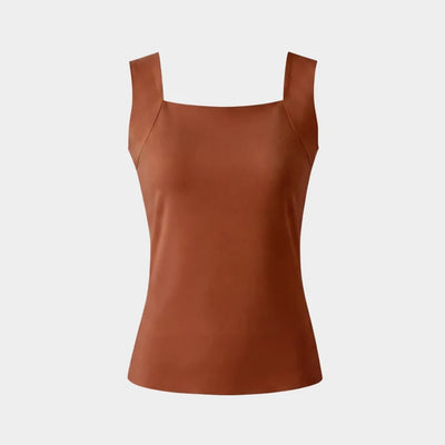 Built in bra shaper